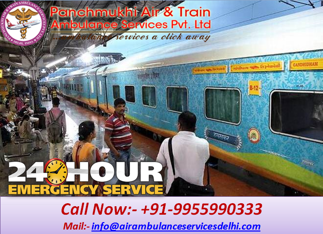 24 hours helpful panchmukhi train ambulance patient transfer services in India 05
