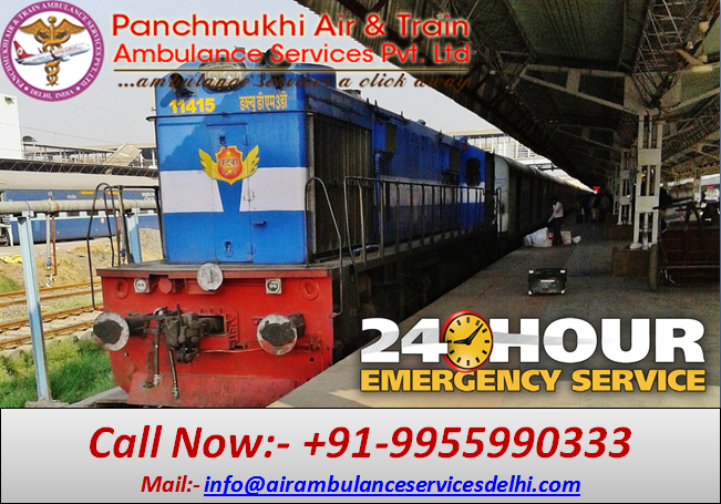 24 hours helpful panchmukhi train ambulance patient transfer services in India 04