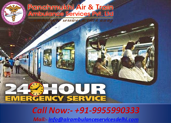 365 days helpful panchmukhi train ambulance patient transfer services in India 05