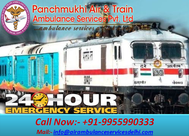 365 days helpful panchmukhi train ambulance patient transfer services in India 07